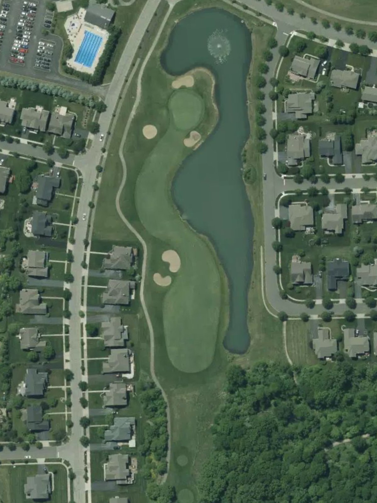 Hole 9 satellite