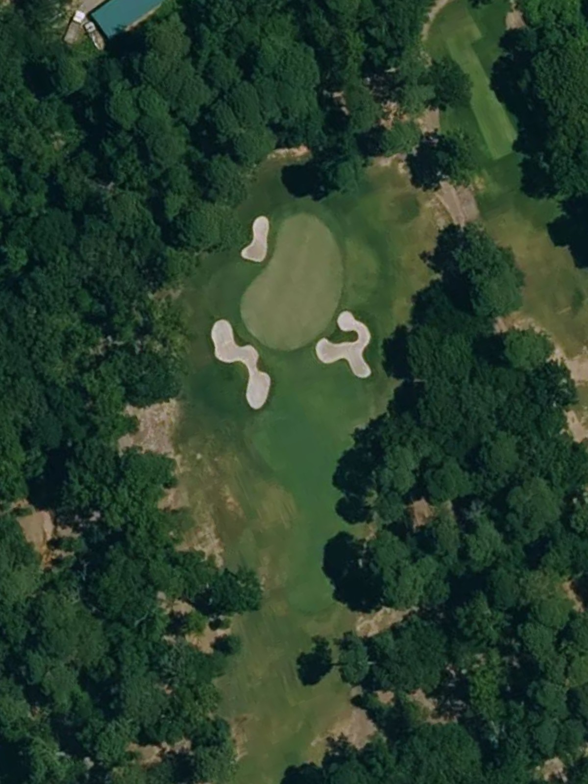 Hole 13 satellite