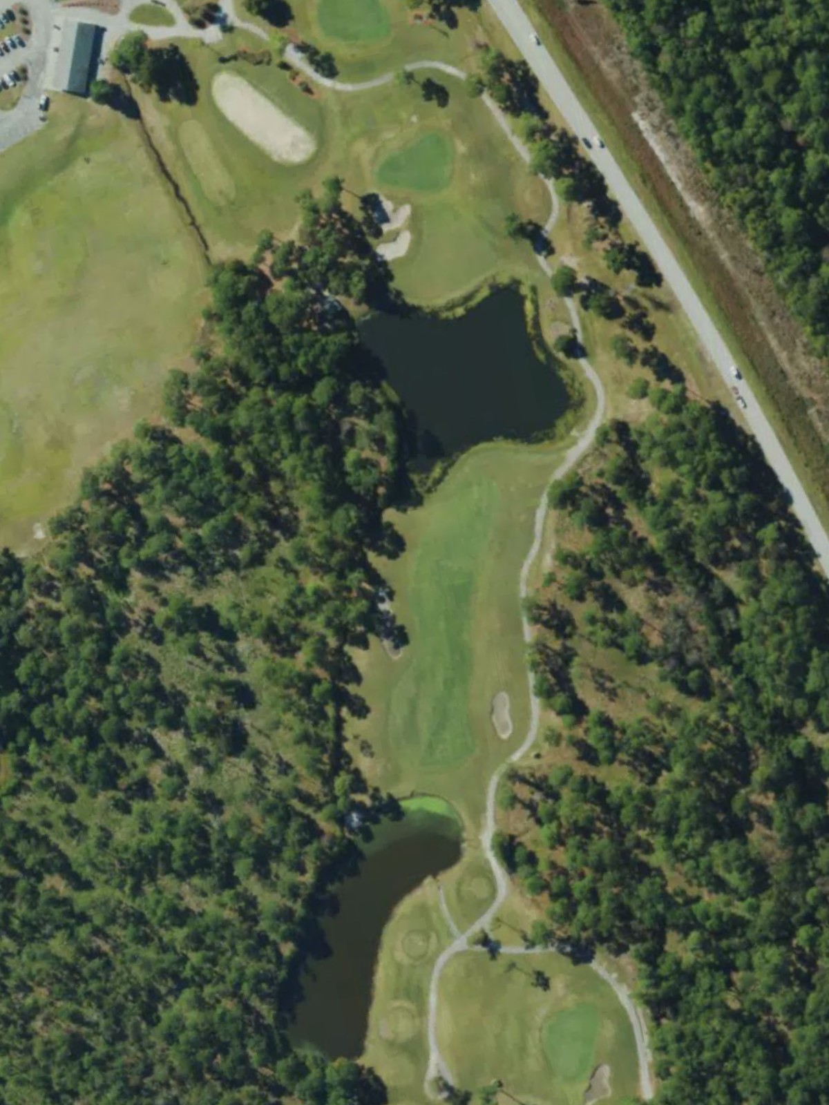 Hole 18 satellite