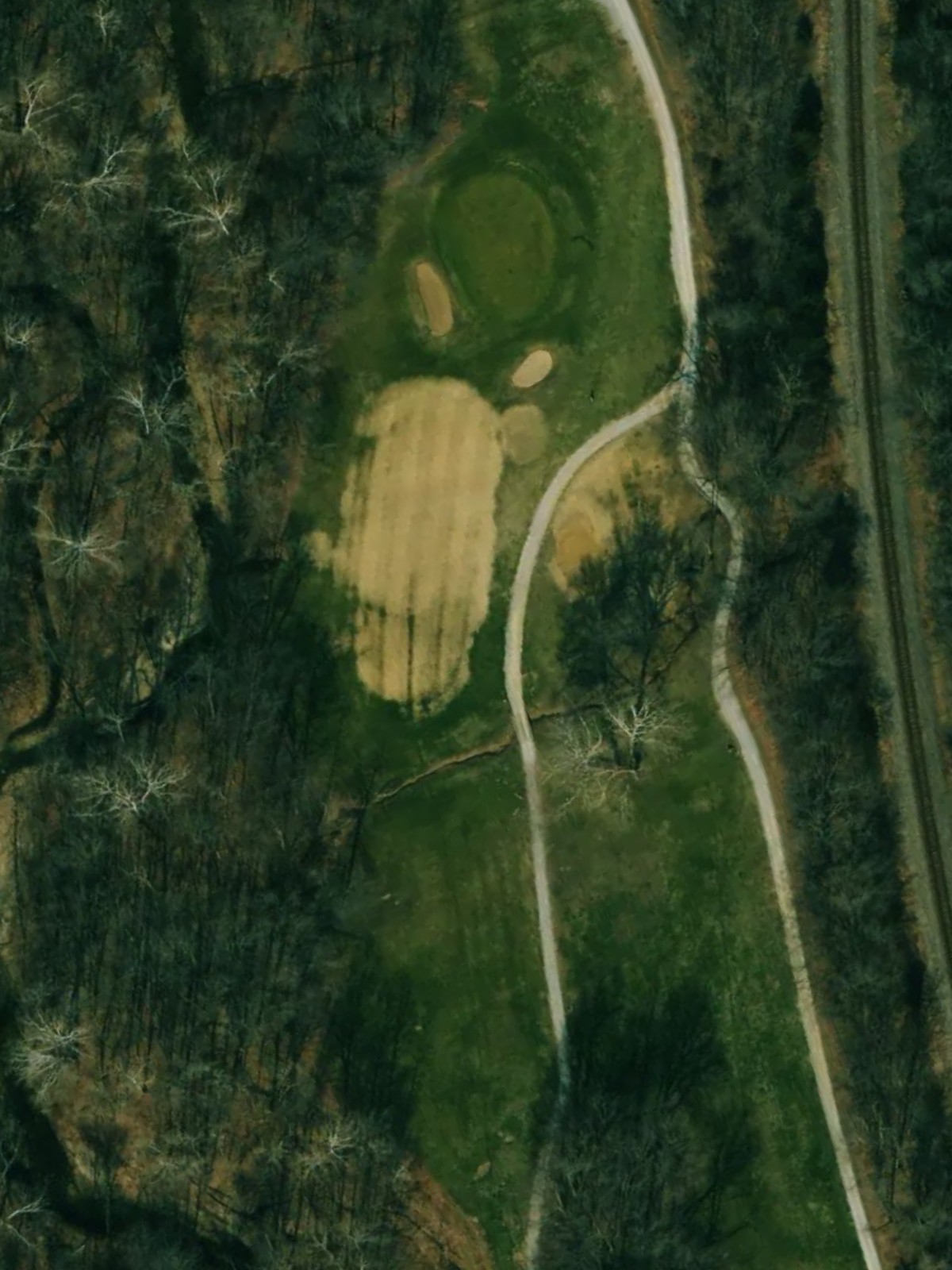 Hole 13 satellite