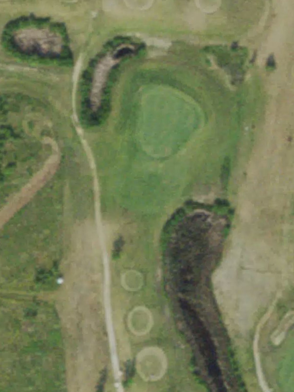 Hole 13 satellite