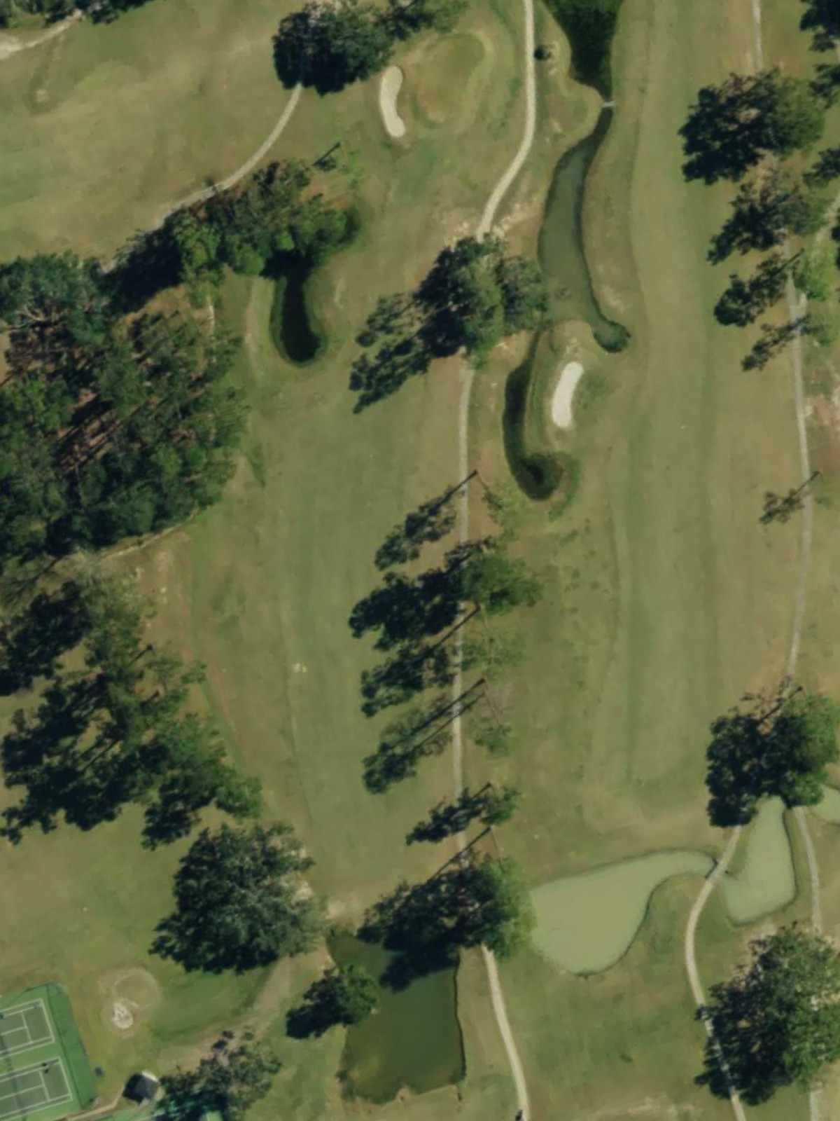Hole 1 satellite