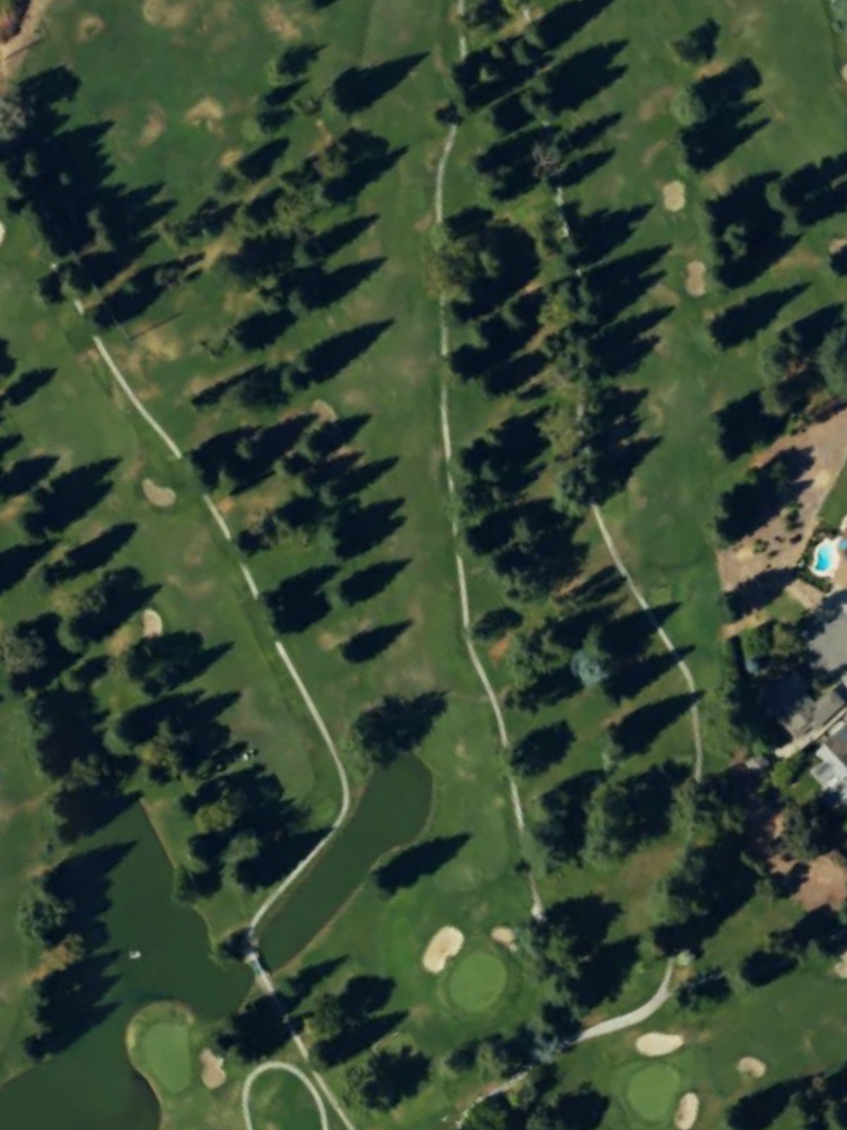 Hole 1 satellite