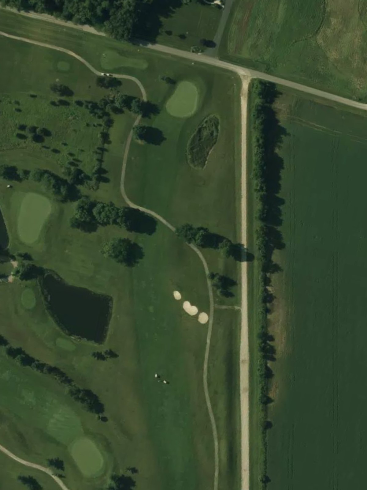 Hole 1 satellite