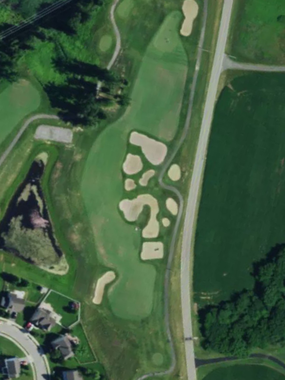 Hole 13 satellite