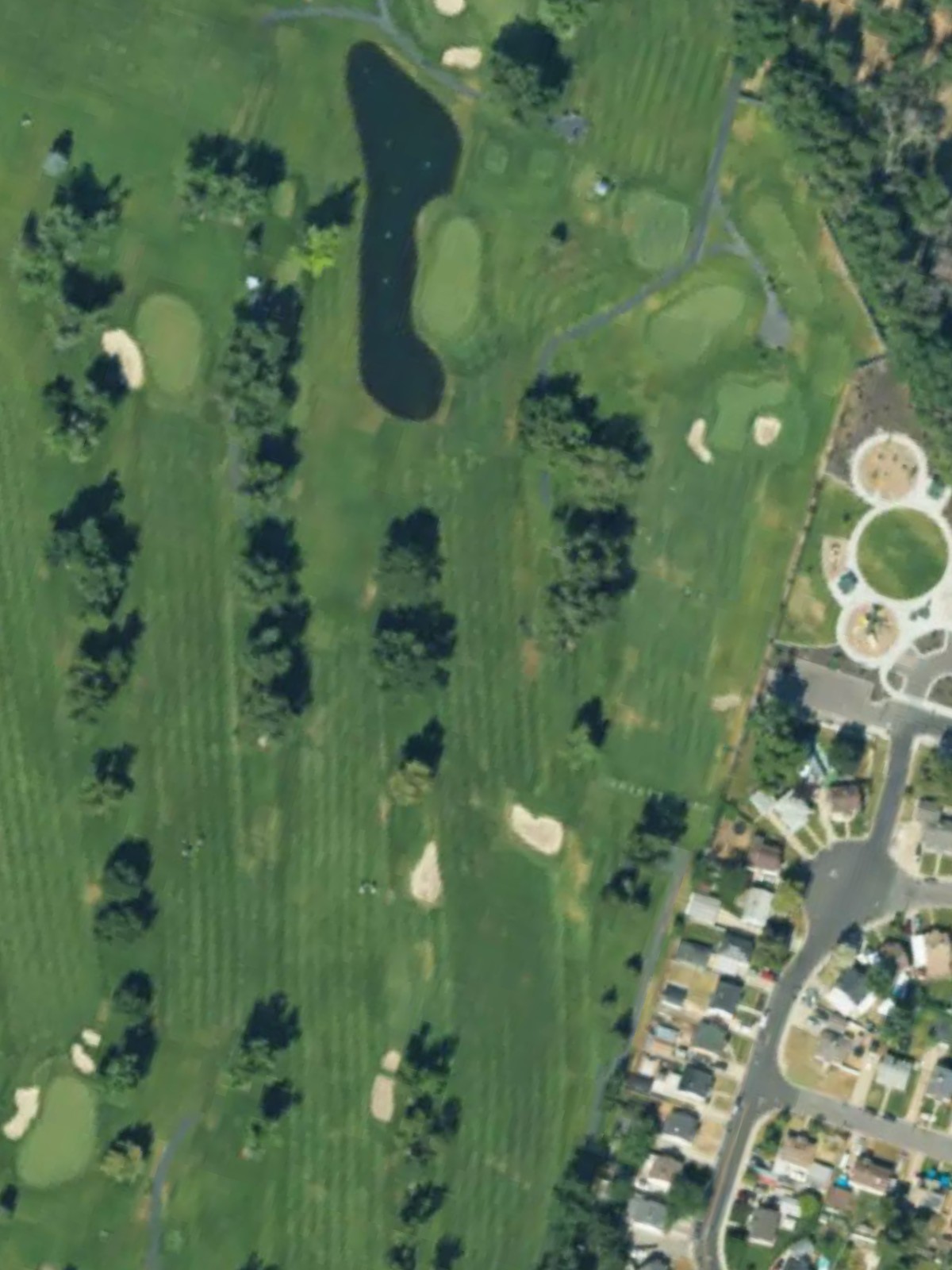 Hole 1 satellite
