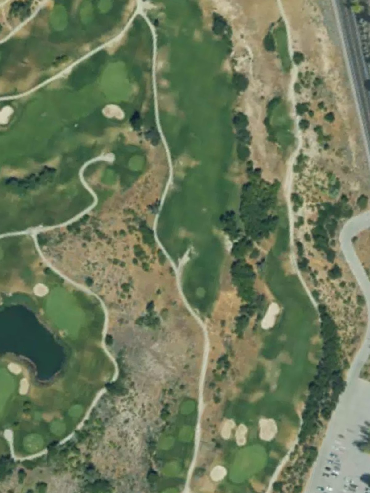Hole 1 satellite