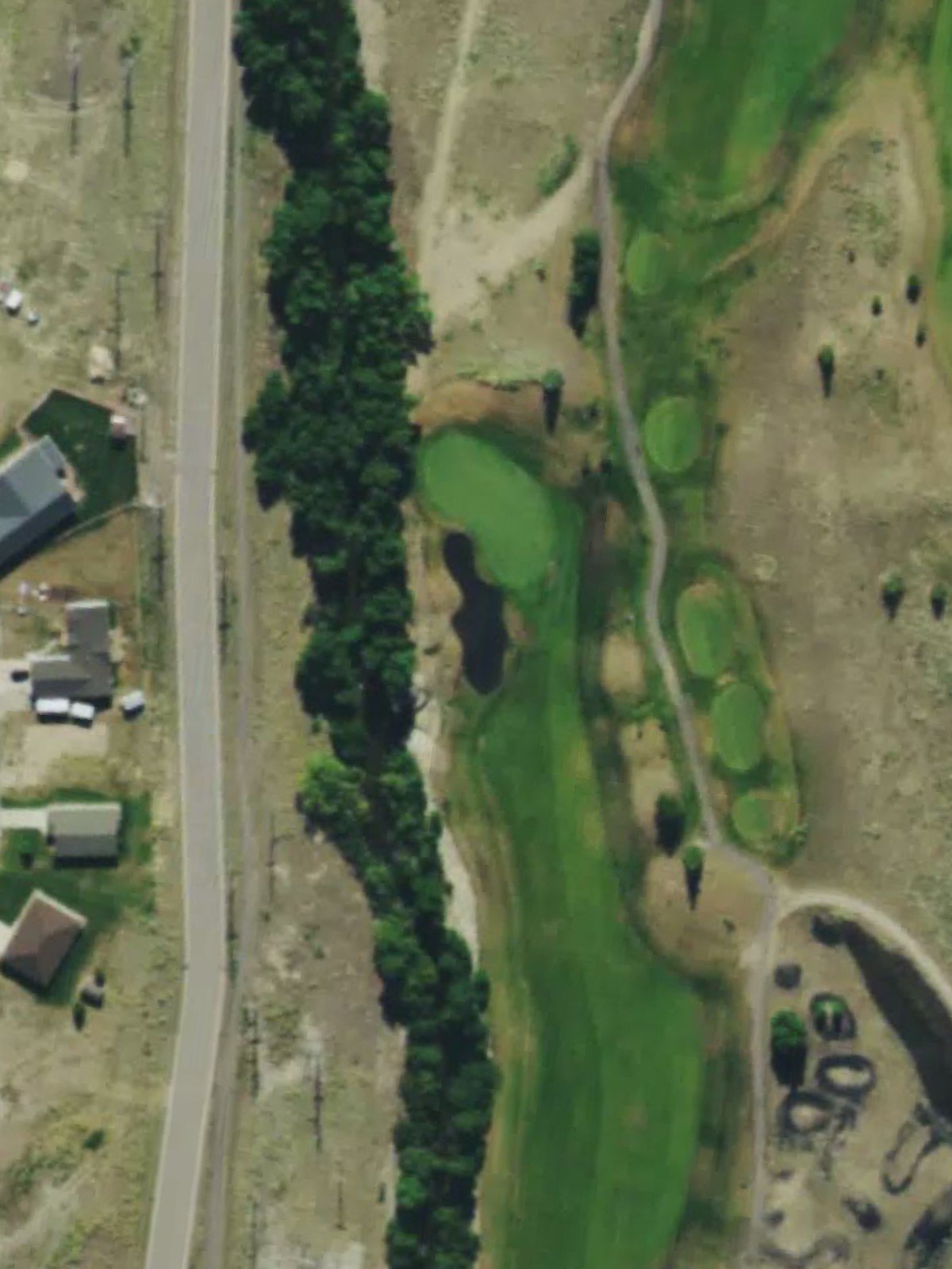 Hole 1 satellite