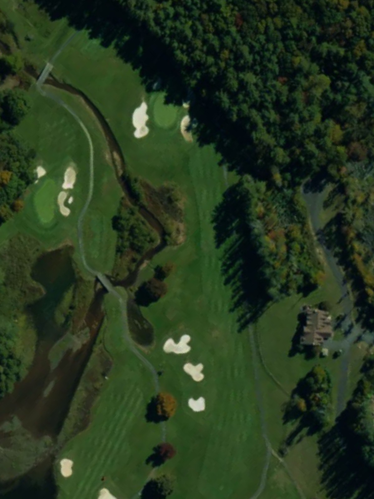 Hole 1 satellite