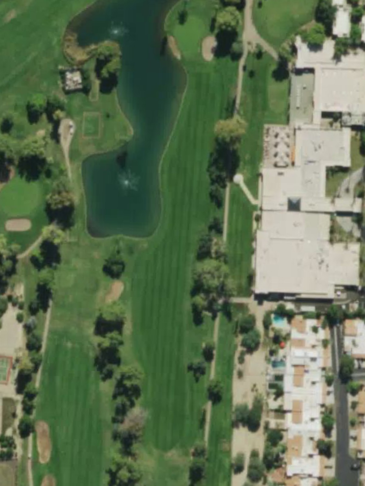Hole 18 satellite