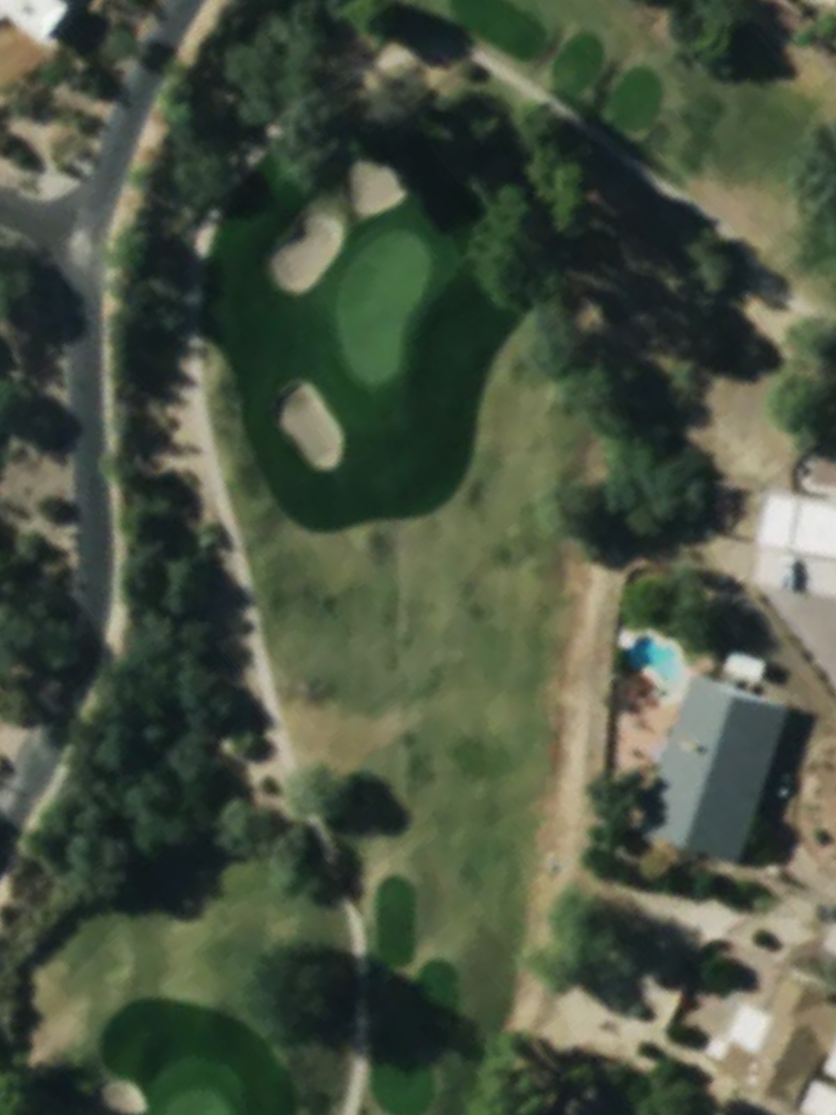 Hole 13 satellite