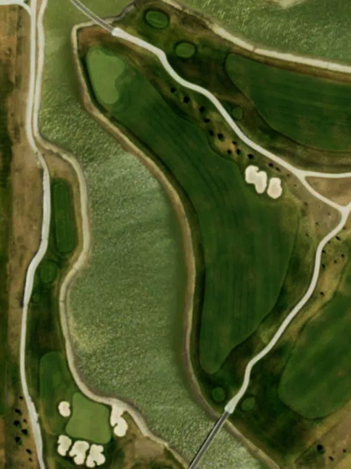 Hole 1 satellite