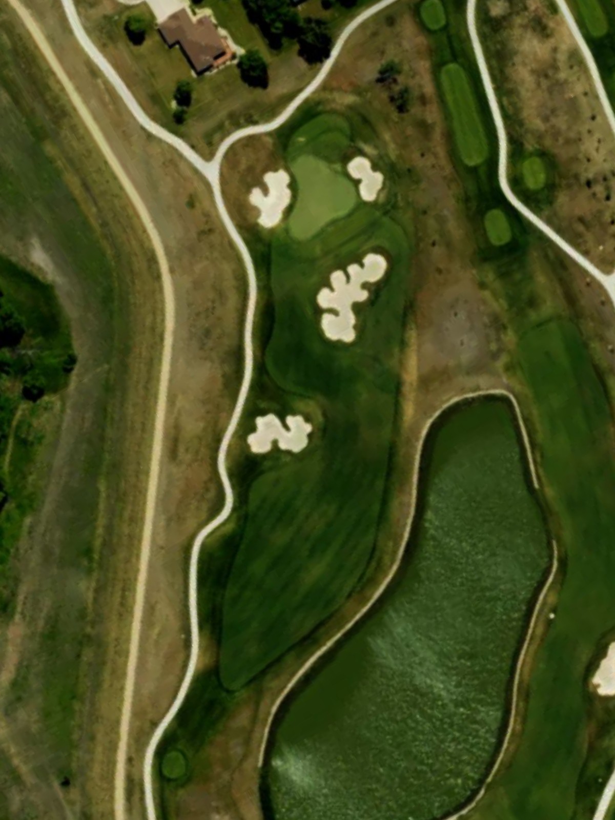 Hole 14 satellite