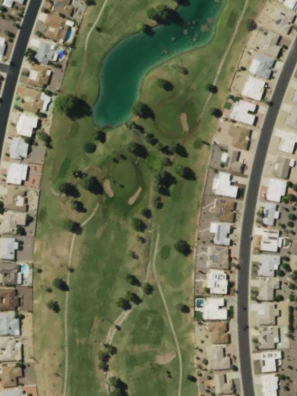 Hole 13 satellite