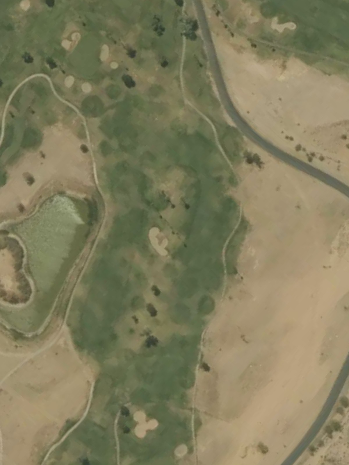 Hole 1 satellite
