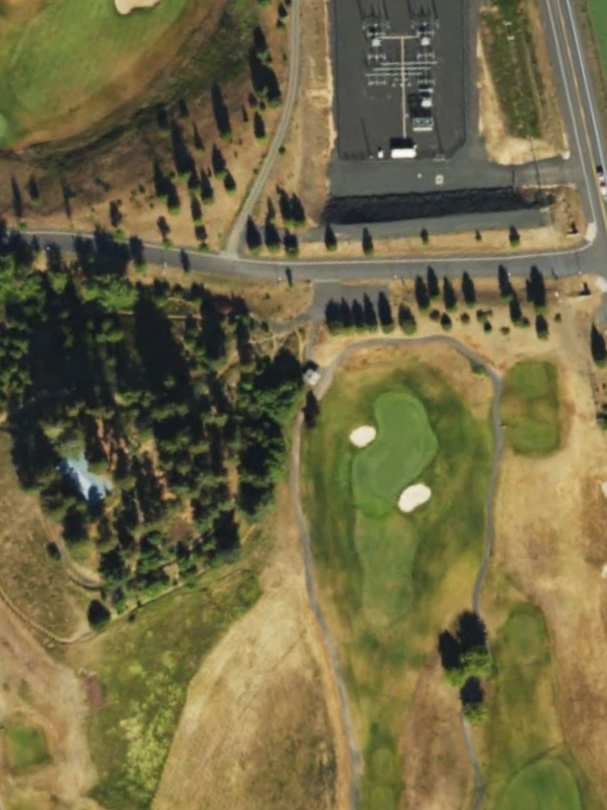 Hole 13 satellite