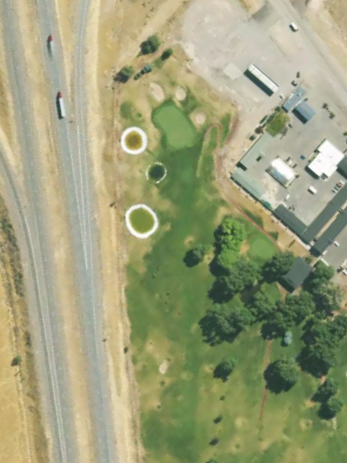 Hole 9 satellite