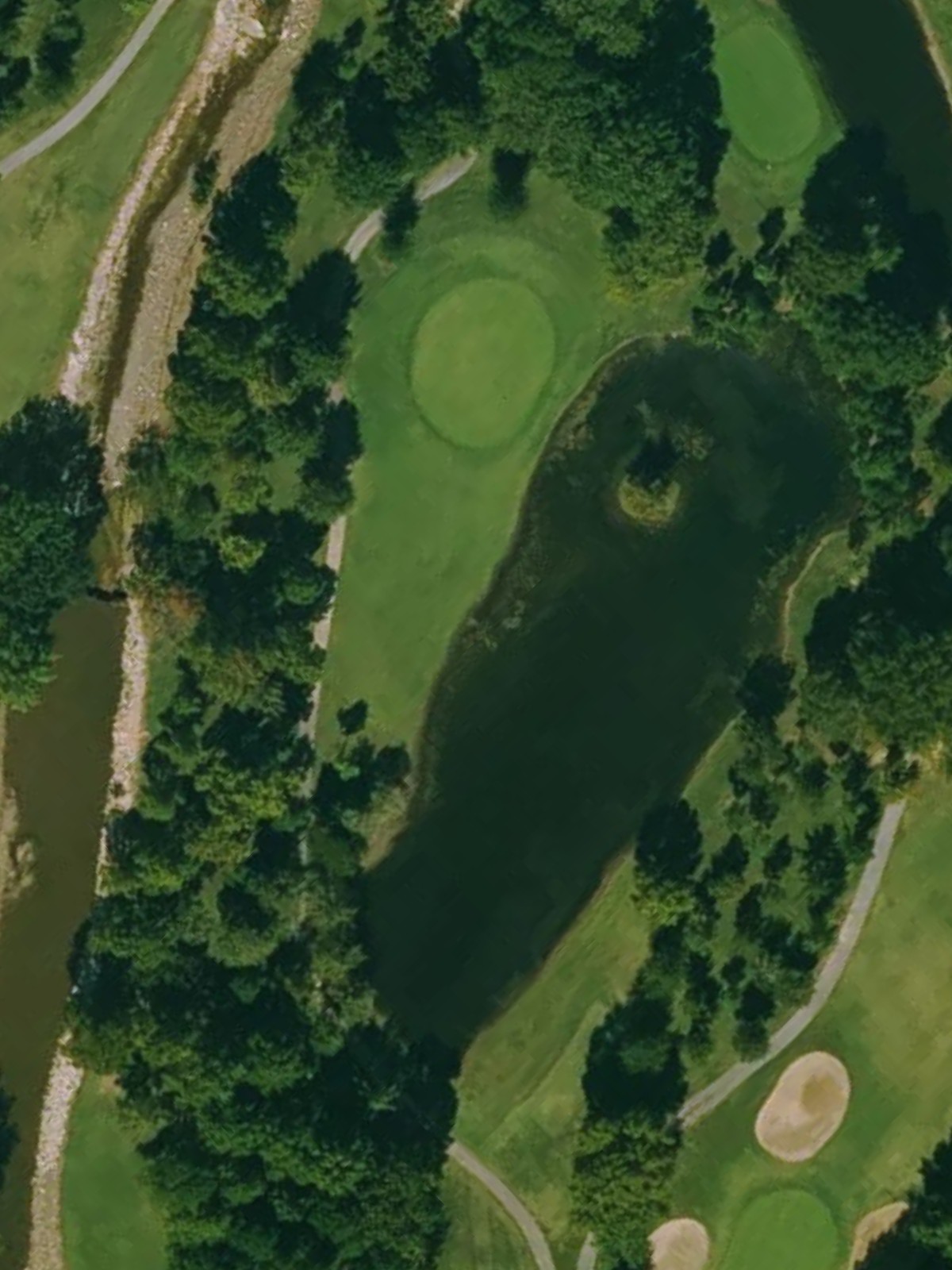 Hole 13 satellite