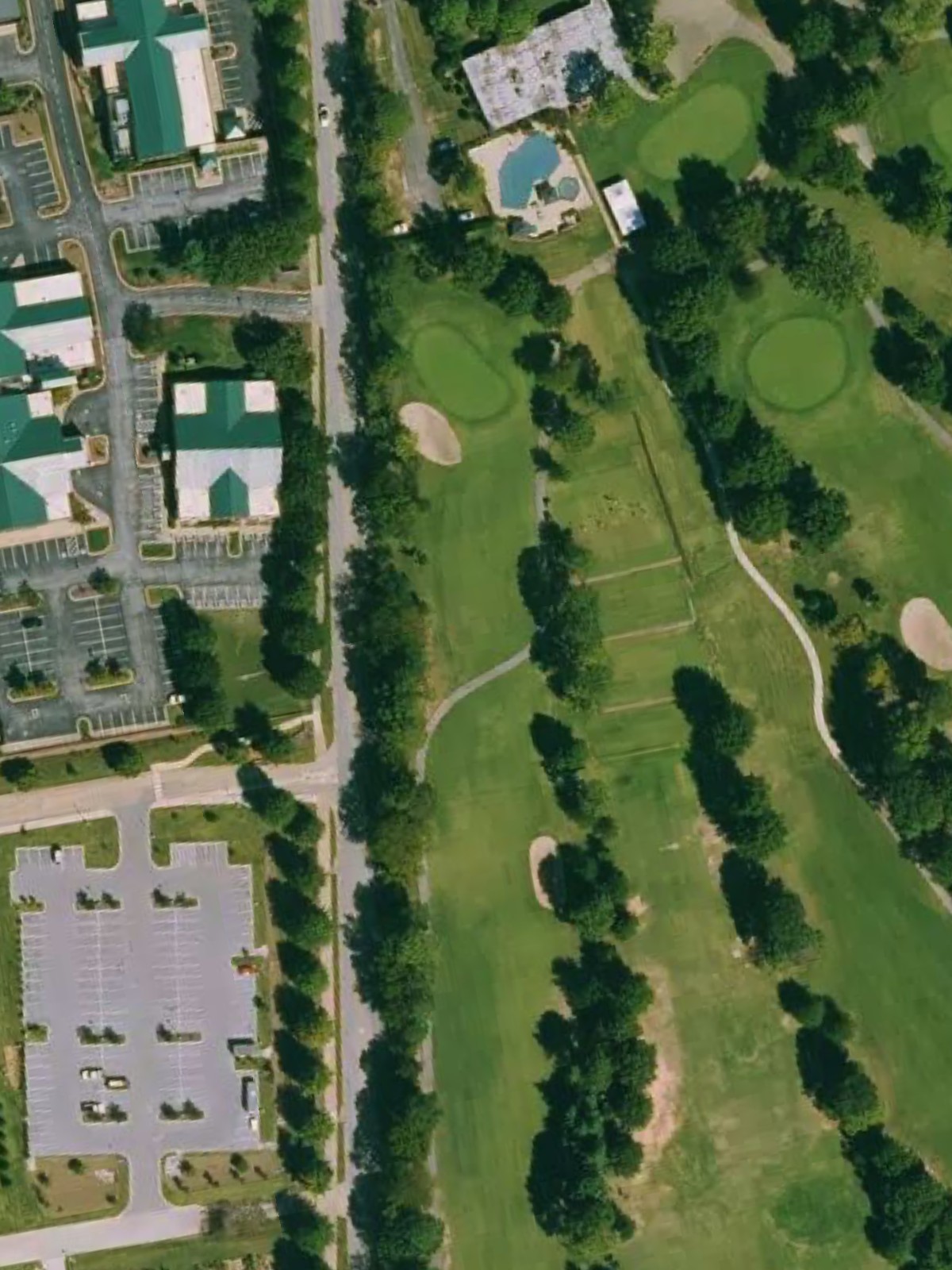 Hole 18 satellite