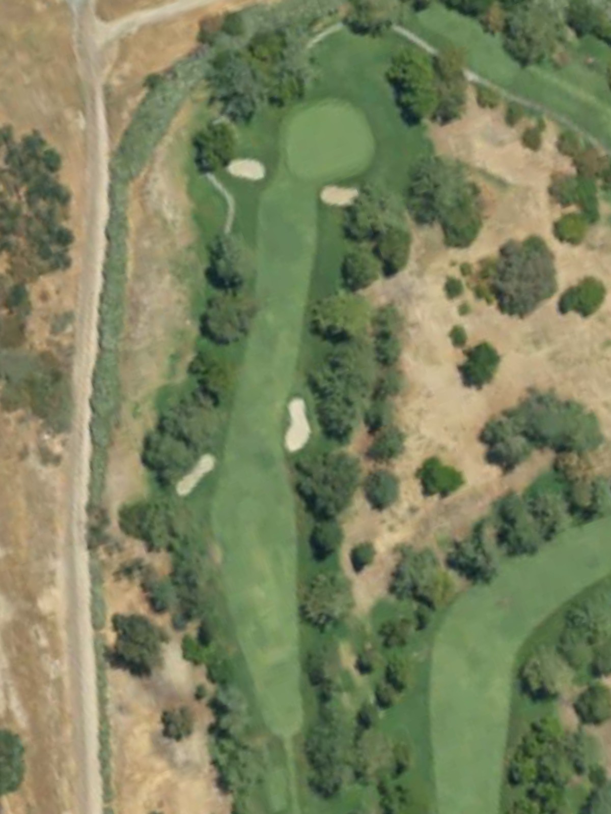 Hole 13 satellite