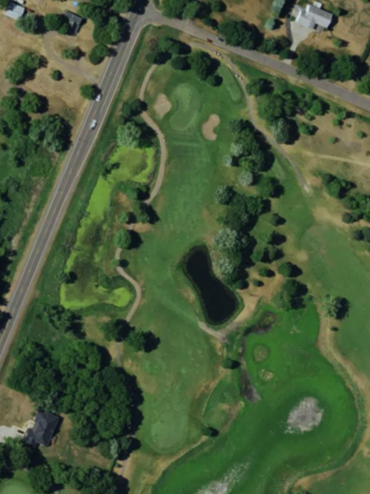 Hole 13 satellite