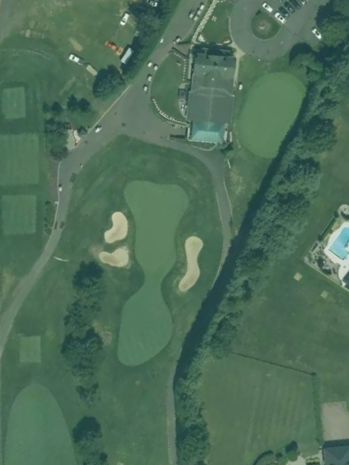 Hole 18 satellite