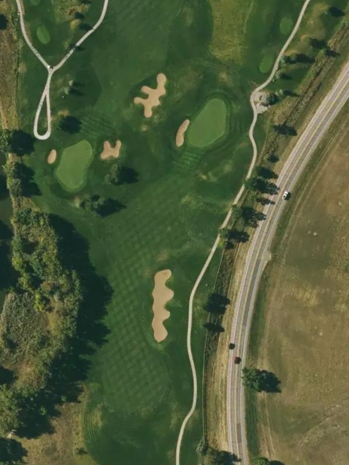 Hole 13 satellite