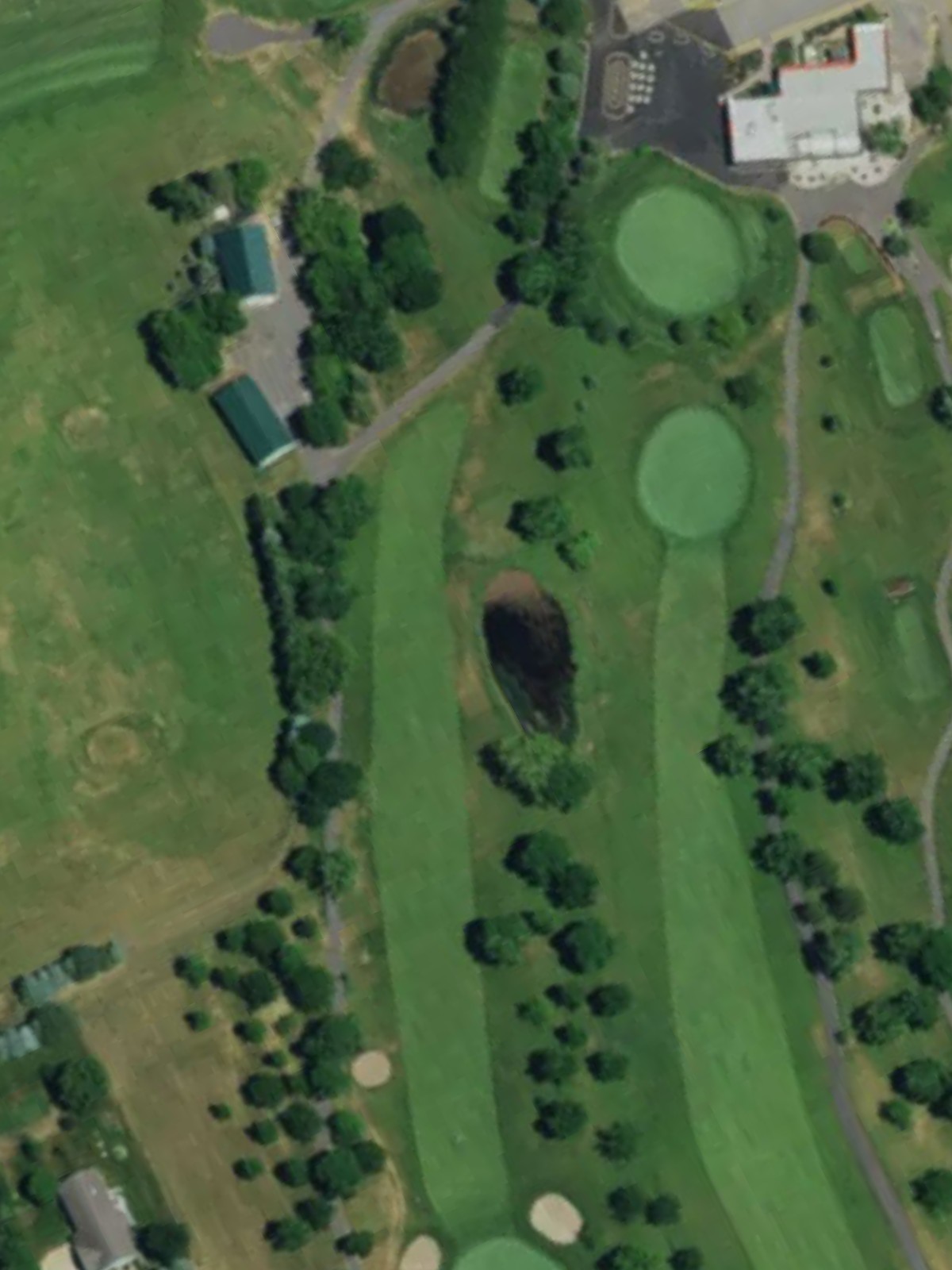 Hole 1 satellite