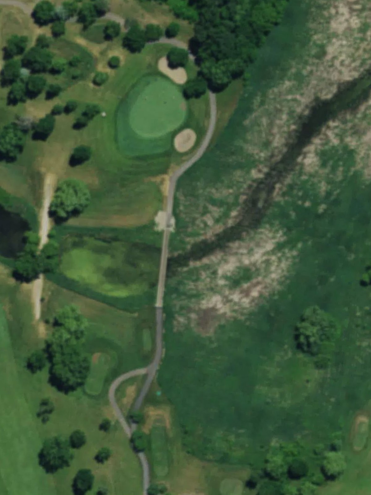 Hole 13 satellite