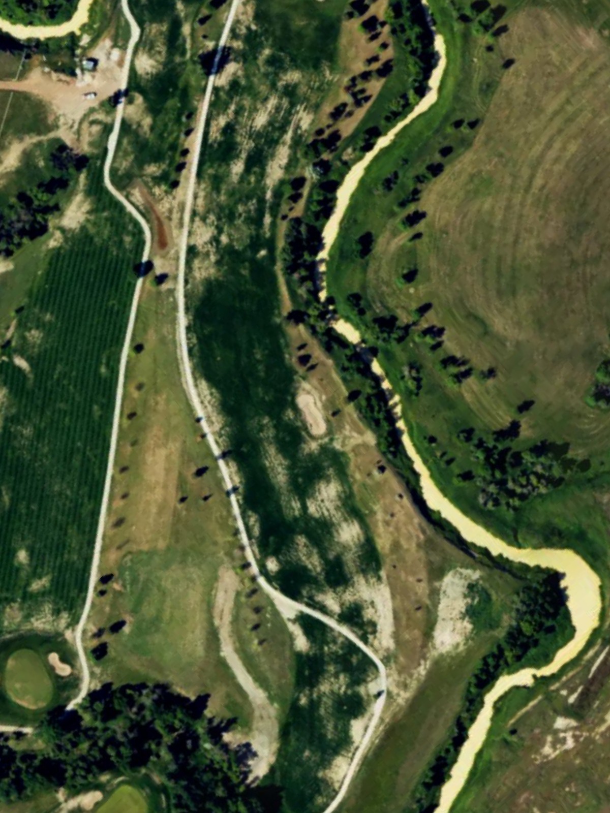 Hole 5 satellite