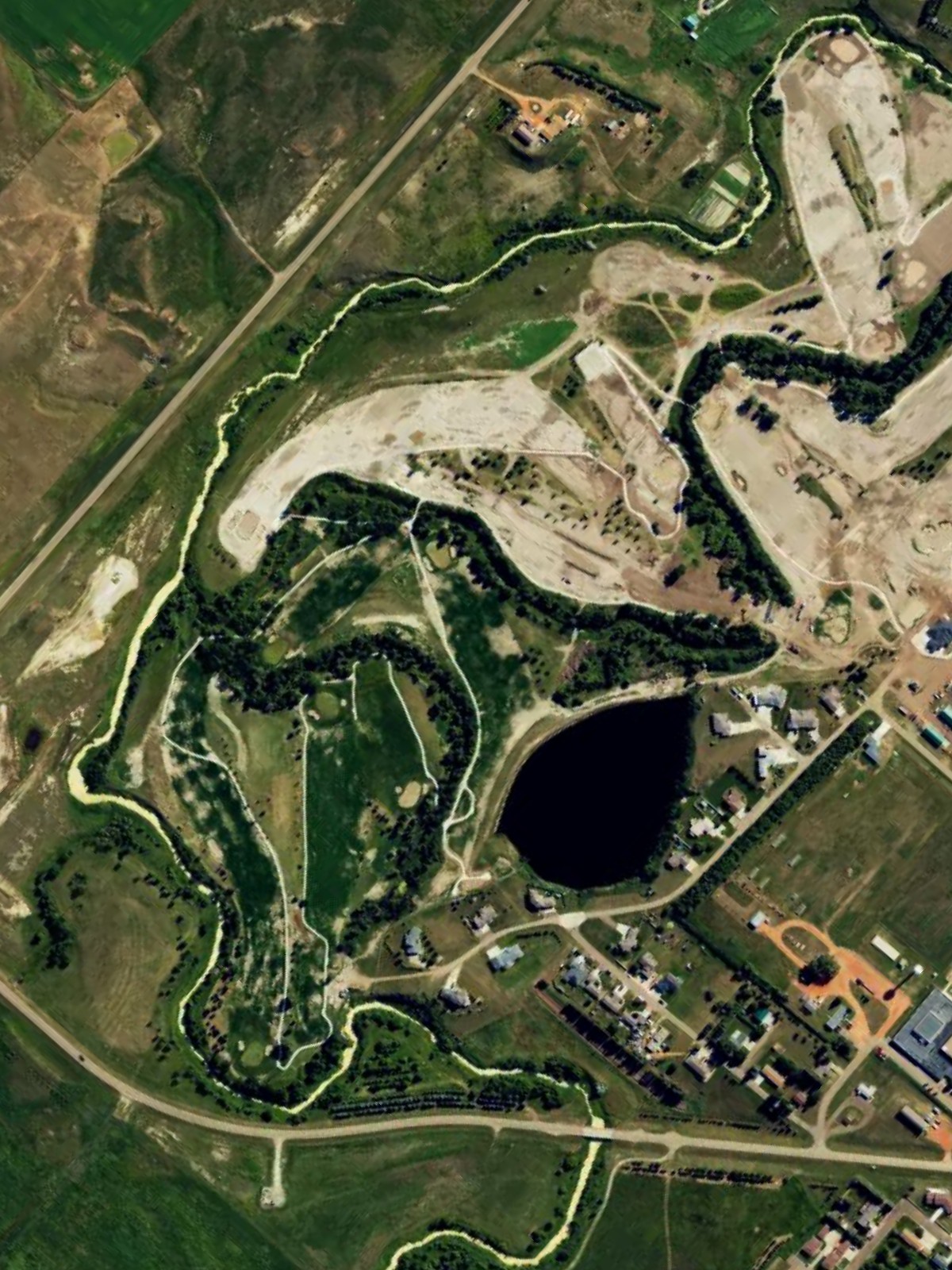 Hole 8 satellite