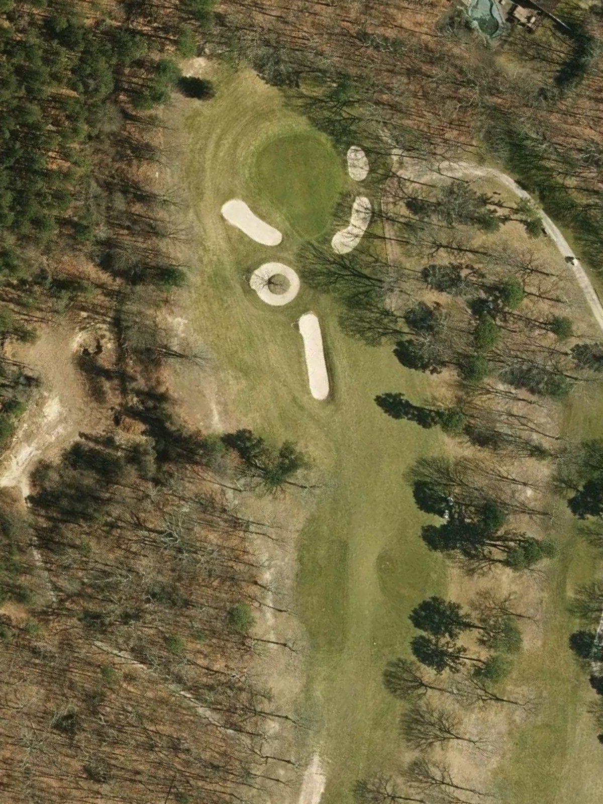 Hole 13 satellite