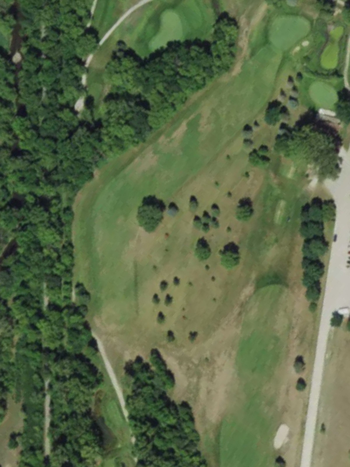 Hole 18 satellite