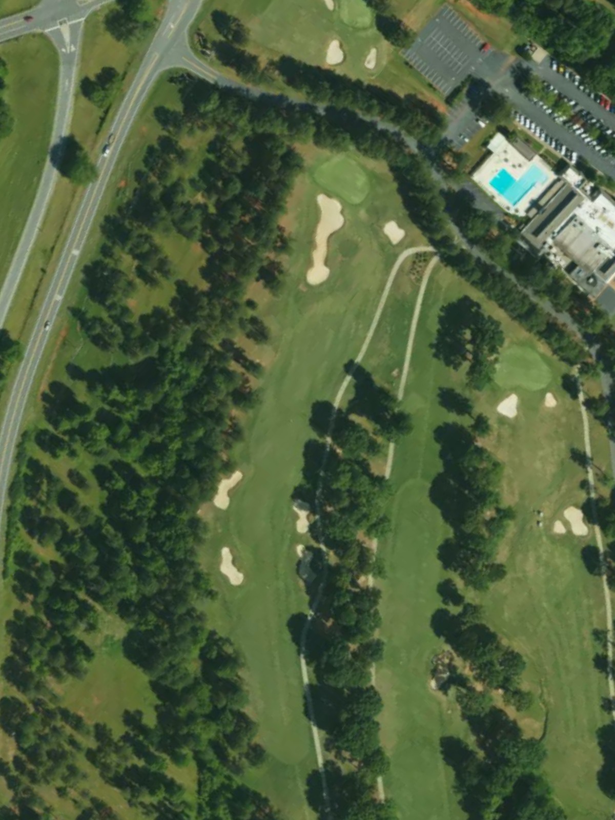 Hole 18 satellite