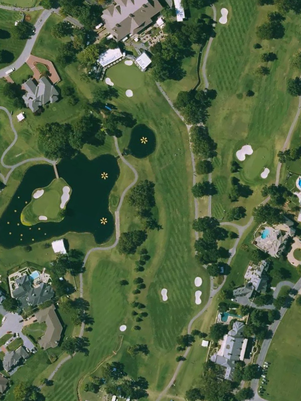 Hole 18 satellite