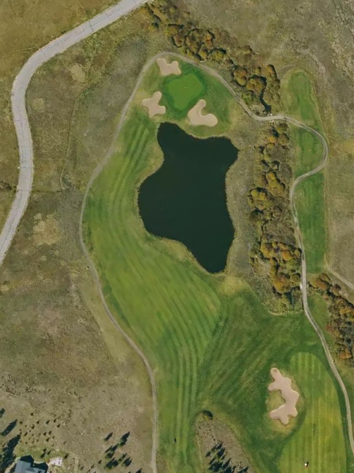 Hole 13 satellite