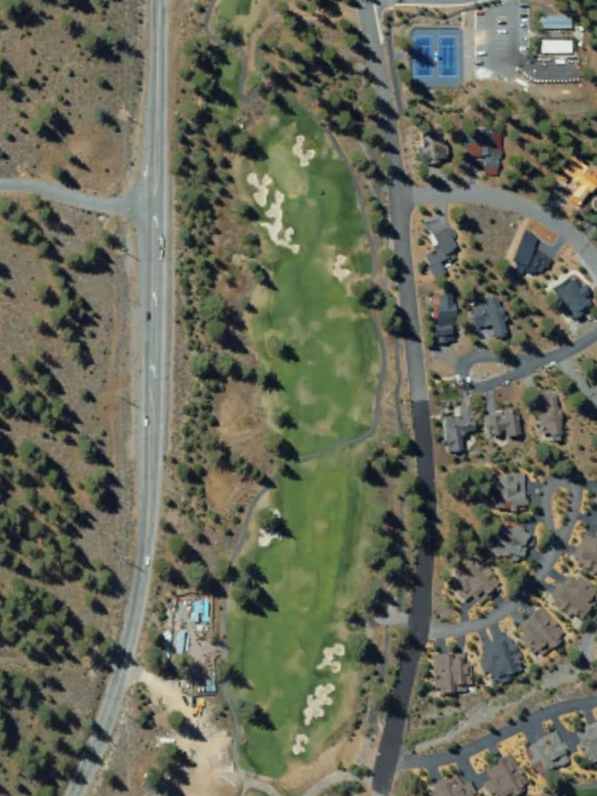 Hole 8 satellite