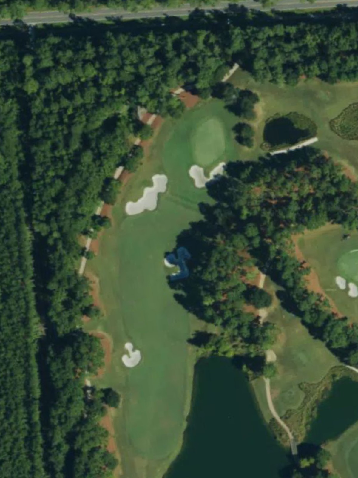Hole 13 satellite