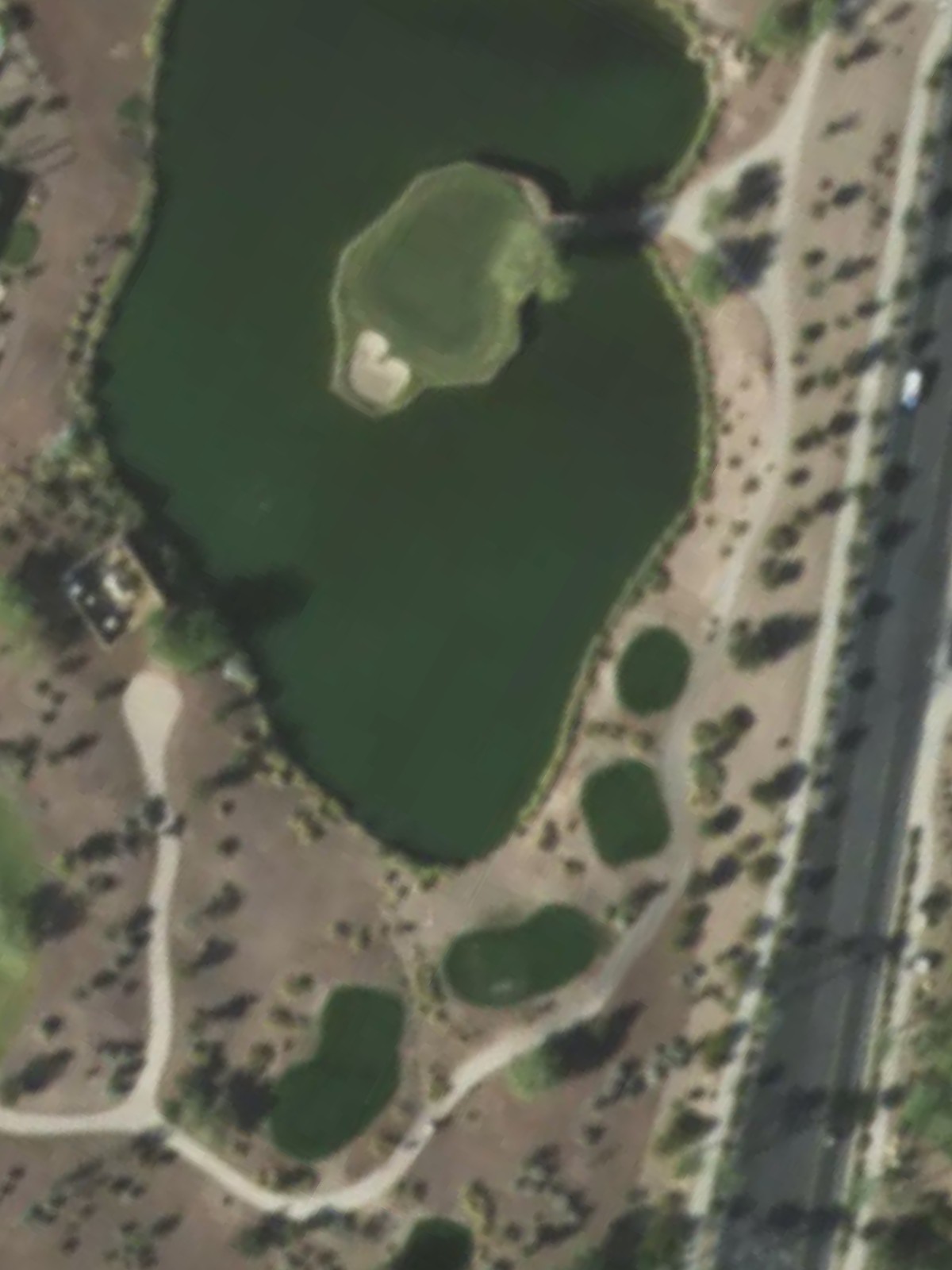 Hole 17 satellite
