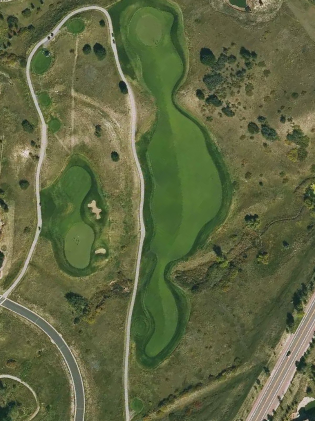 Hole 2 satellite
