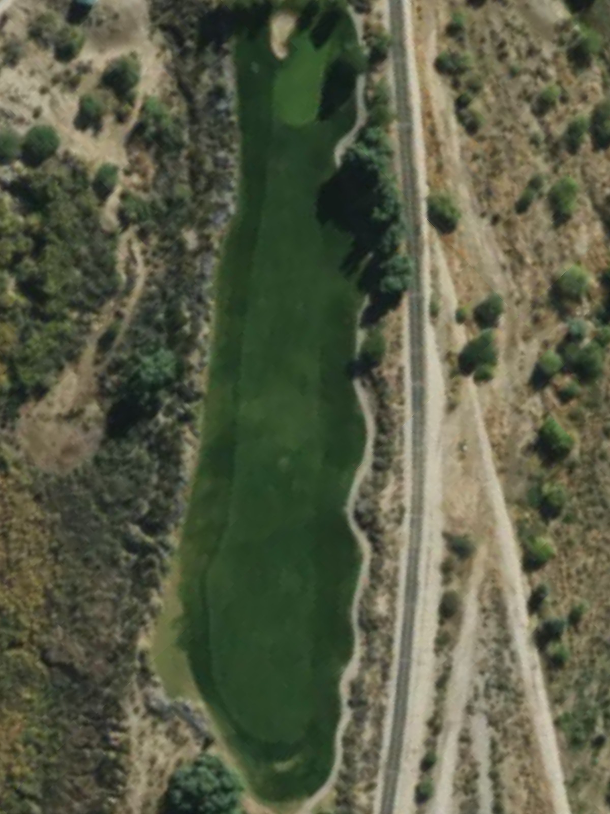 Hole 13 satellite