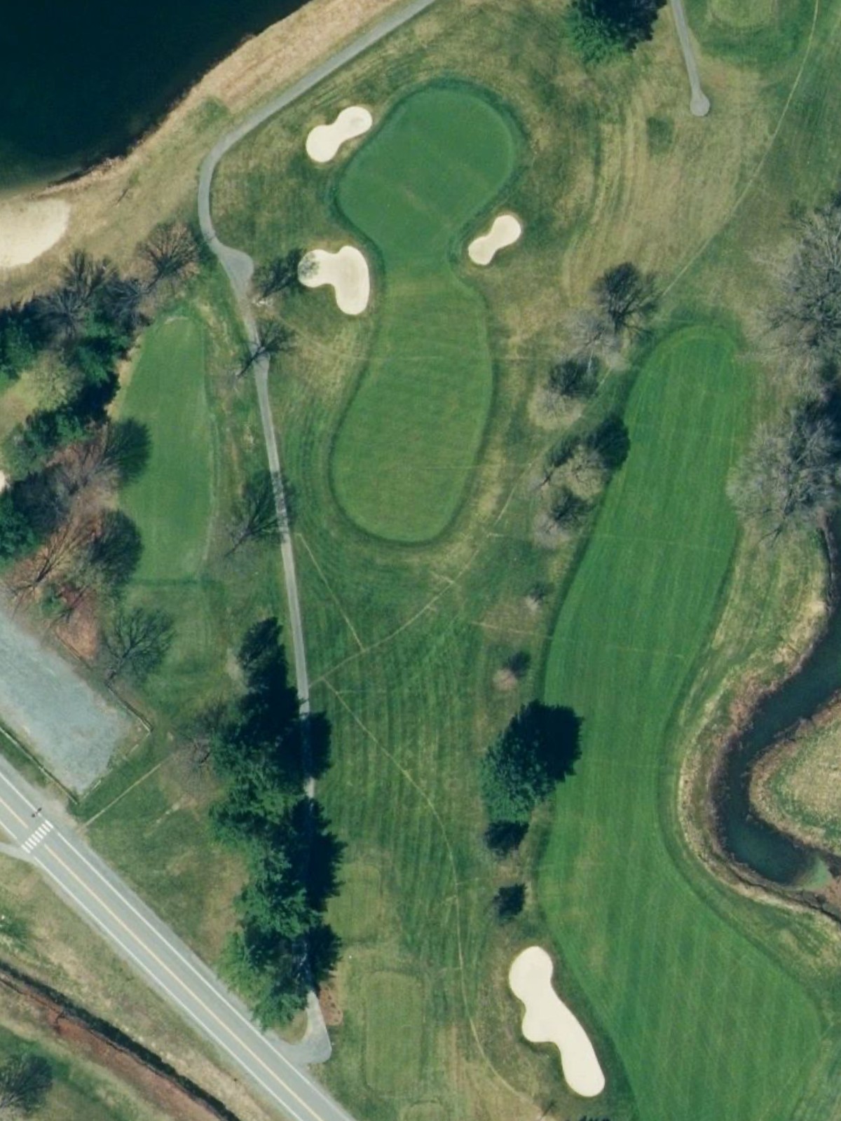 Hole 13 satellite