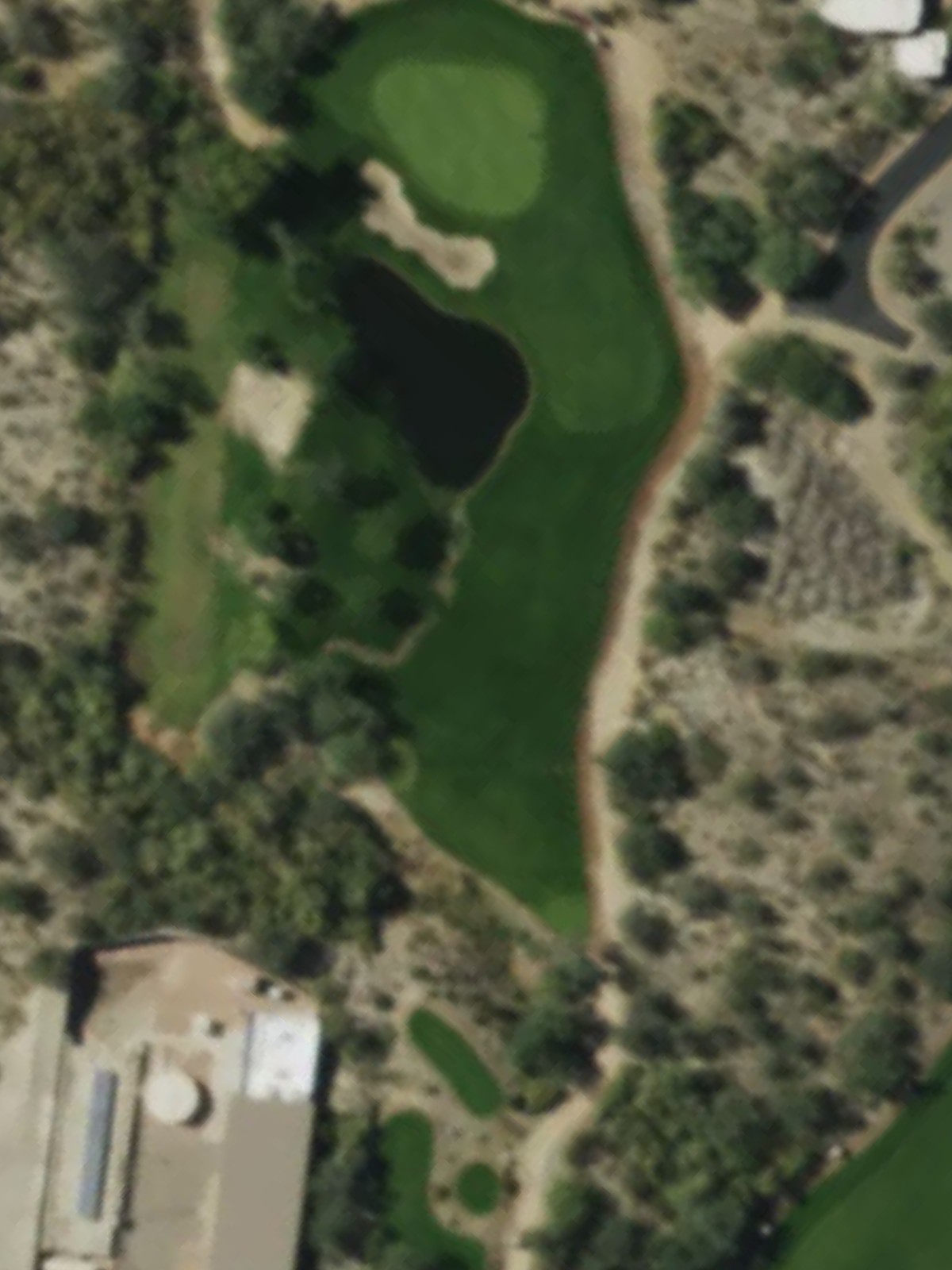 Hole 13 satellite