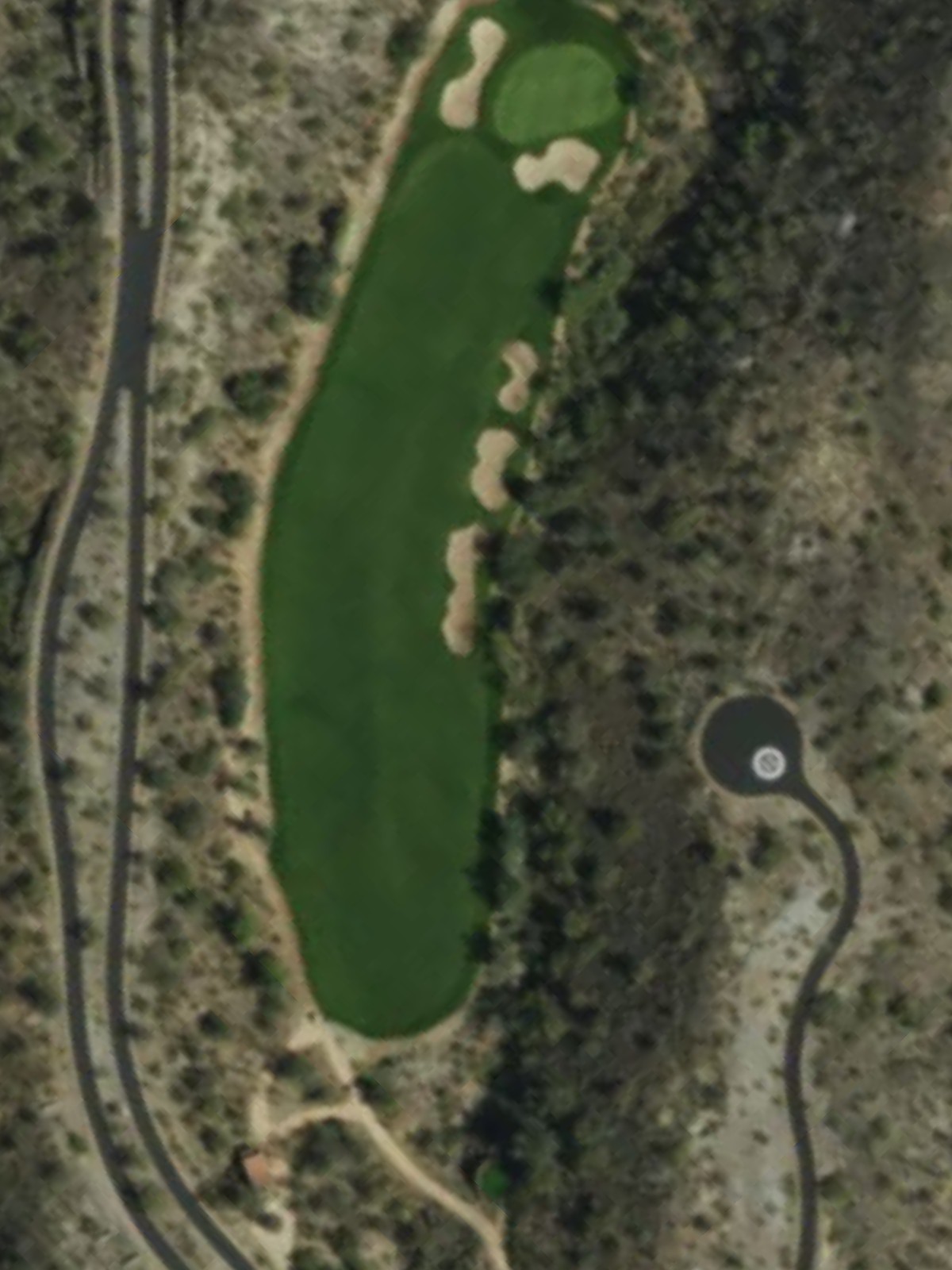Hole 17 satellite