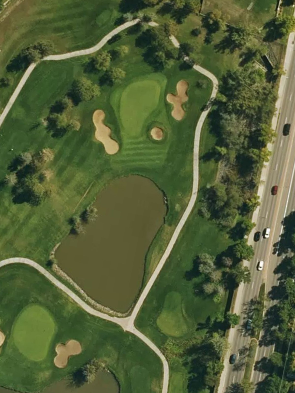 Hole 13 satellite