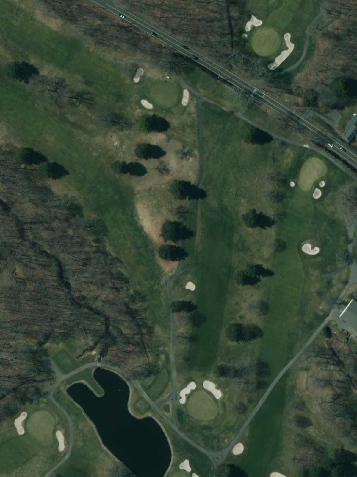 Hole 13 satellite
