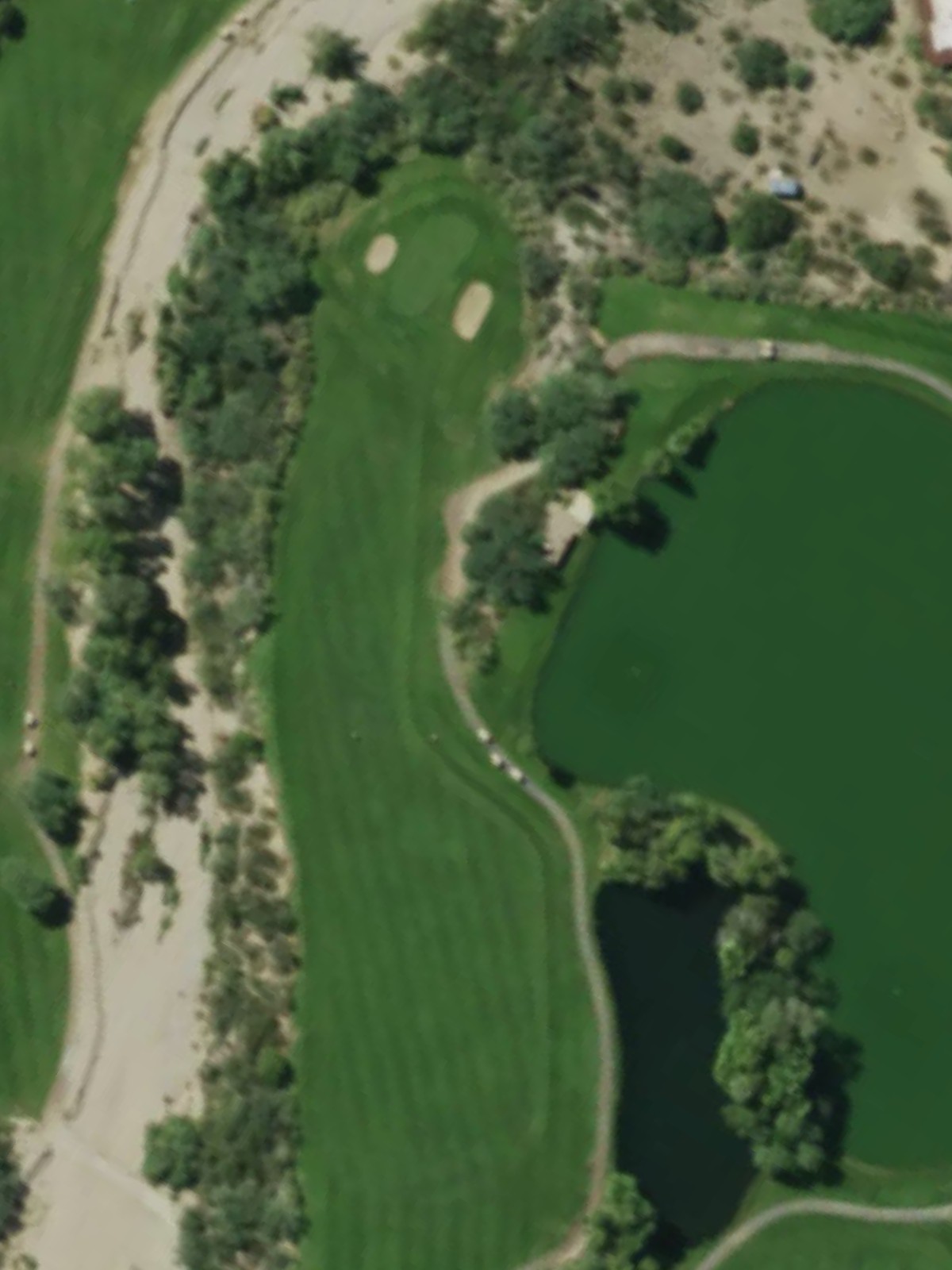 Hole 13 satellite