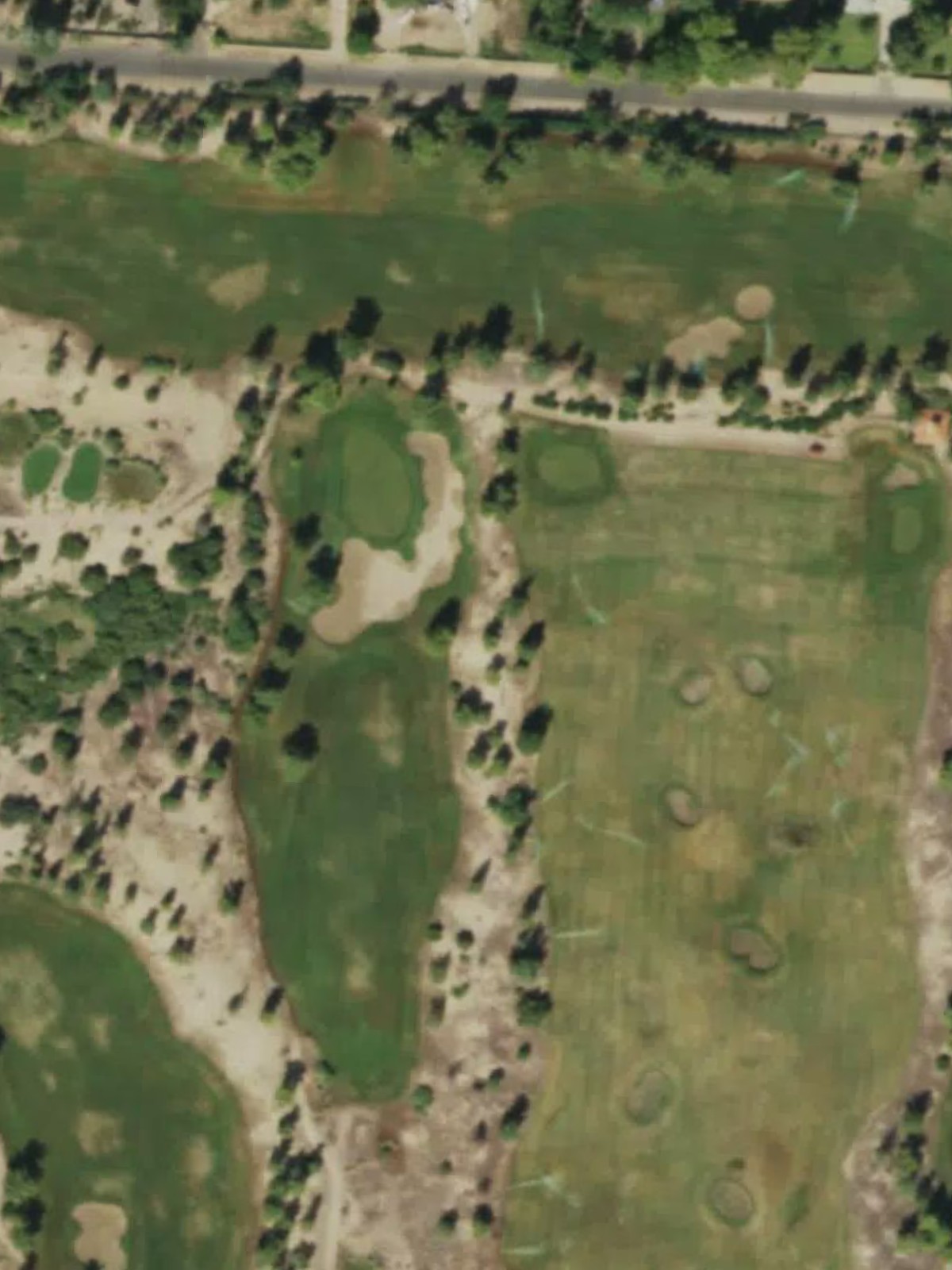 Hole 13 satellite
