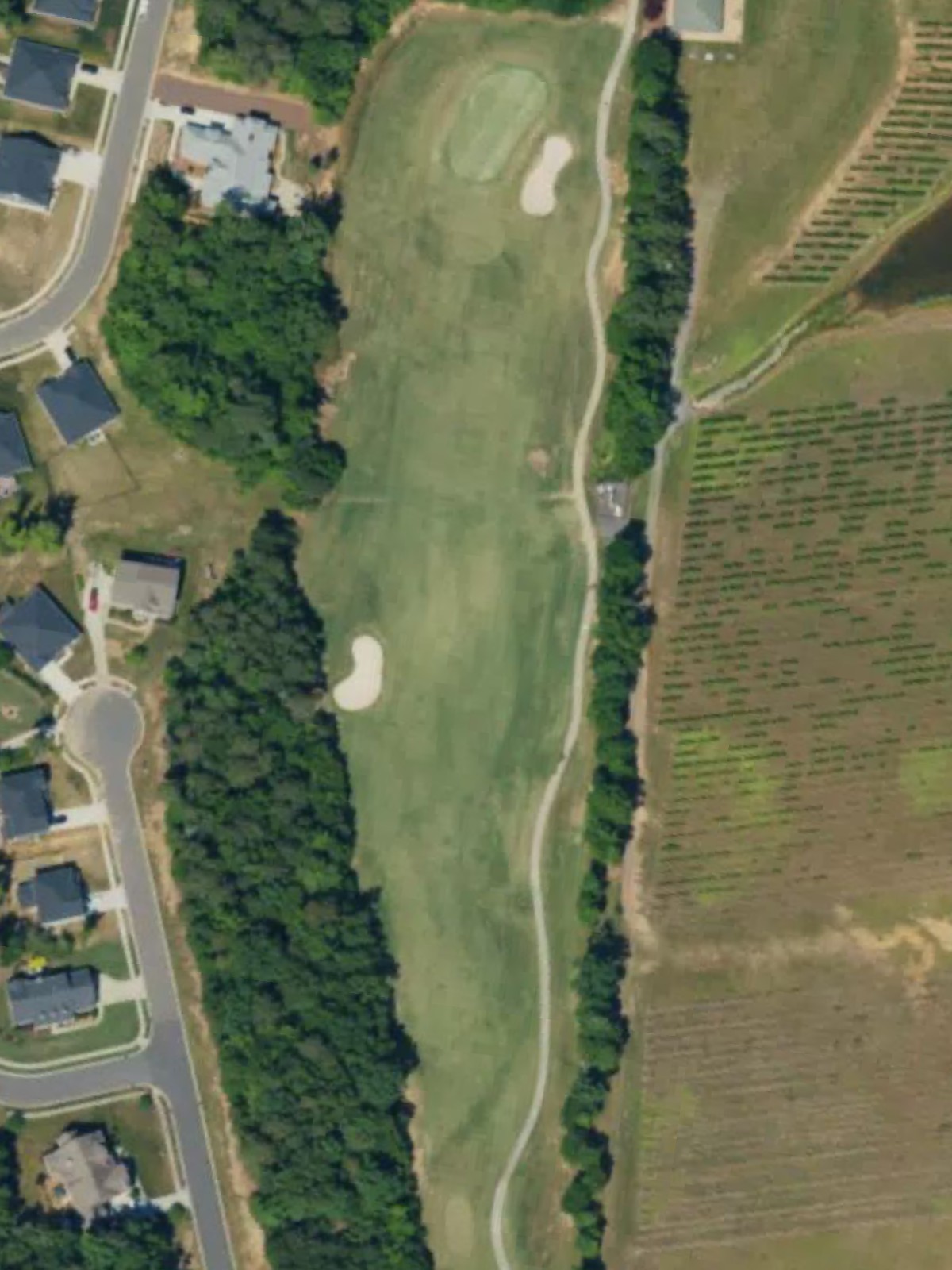 Hole 1 satellite