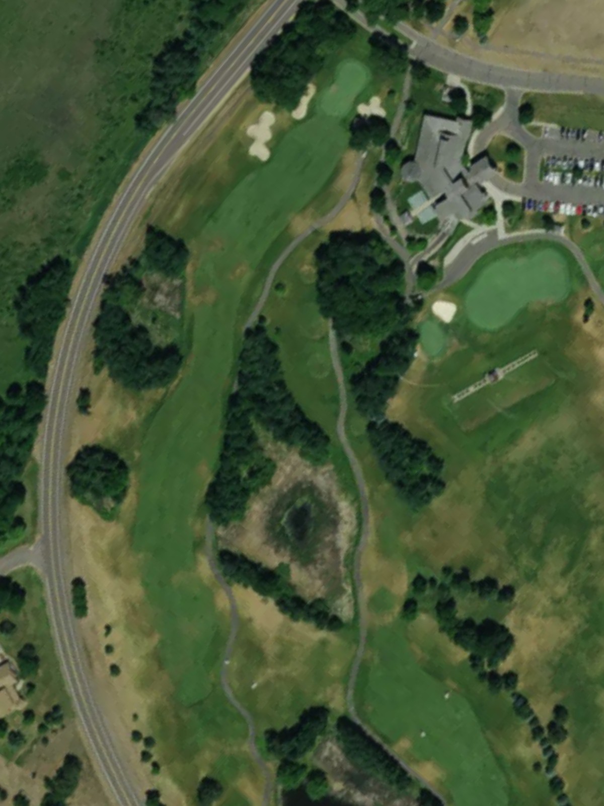 Hole 18 satellite